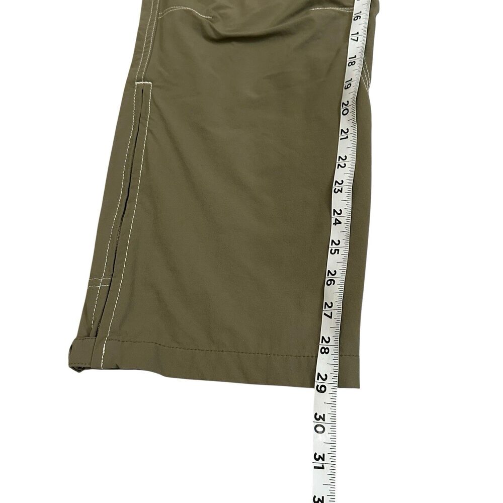 Kuhl Pants Mens 32 Green Renegade Cargo Convertible Stealth Hiking Outdoor 32x29 - Picture 6 of 11